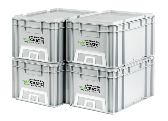 Wardrobe moving boxes for clothes and hanging garments in Denver